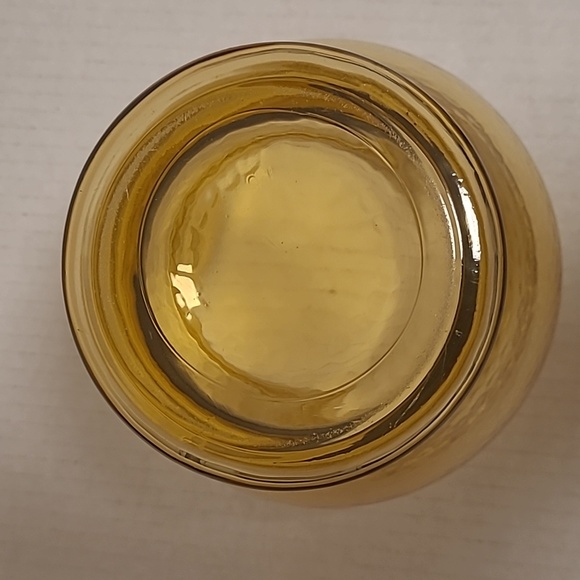 Vintage Amber Lidded Canister - Picture 8 of 16